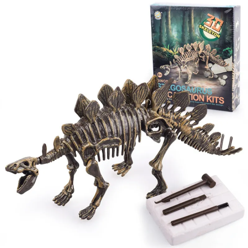 Archeological dinosaur toy mini