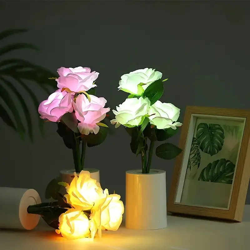 flower rose lamp